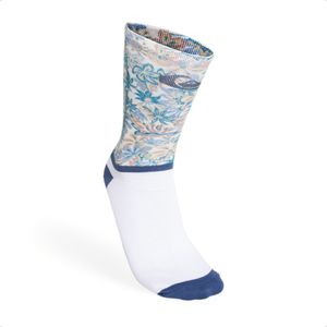 Medias Quiksilver Airflow Crew Print X 1 Par Casual Urbano