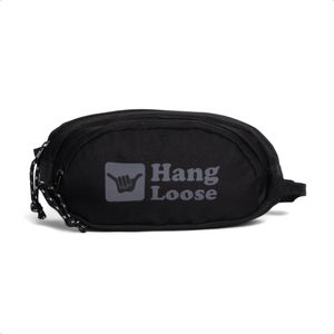 Riñonera Hang Loose Glitch Casual Urbano Ngr