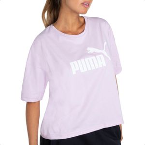 Remera Puma Ess Cropped Logo Tee Wns Casual Urbano