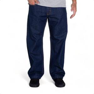 Jean Dc Shoes Wrk Relaxed Indigo Casual Urbano Azl