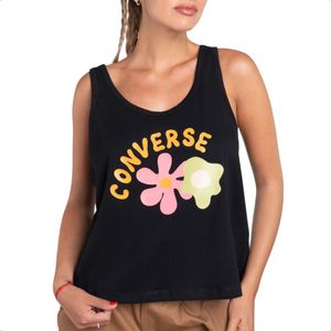 Musculosa Converse Support Tank Wns Casual Urbano Ngr