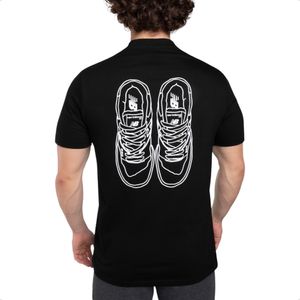 Remera New Balance Amt31573bk Qt 550 Sketch Graph Casual Ngr