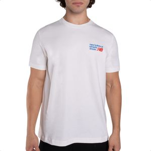 Remera New Balance Mta41908sst Athletics P Casual Urbano Cre