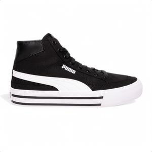 Zapatillas Puma Court Classic Vulc Mid Hombre Casual Ngr