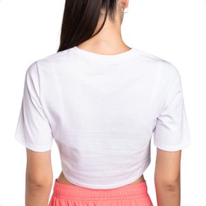 Remera Vans Flying V Crew Crop II Wns Mujer Casual Bco