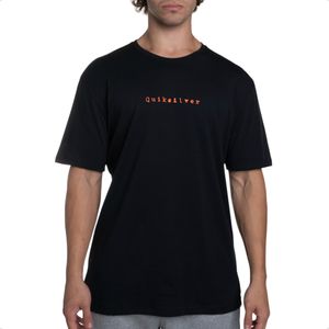Remera Quicksilver Vorterix Casual Ngr