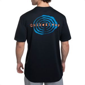 Remera Quicksilver Vorterix Casual Ngr