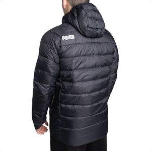 Campera Puma Packlite Hooded Down C/ Capucha Urbano Ngr