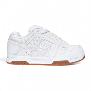Zapatillas Dc Stag Hombre Casual Urbano Bco