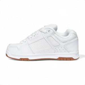 Zapatillas Dc Stag Hombre Casual Urbano Bco