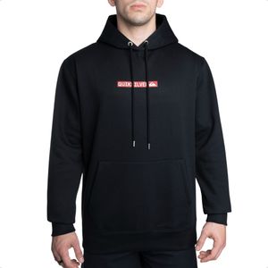 Buzo Quiksilver Dna Clicker Frisado Casual Urbano Ngr