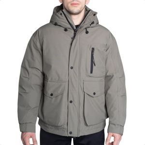 Campera Rush Town Corta C/ Capucha Casual Urbano Vde