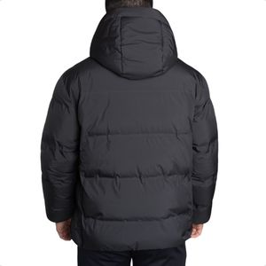 Campera Rush Town Corta C/ Capucha Casual Urbano Ngr