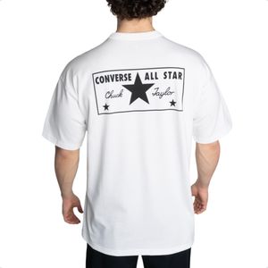 Remera Converse License Plate Tee Casual Urbano Bco