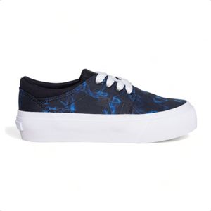 Zapatillas Dc Shoes New Trase Plataform Bkds Mujer Urbano