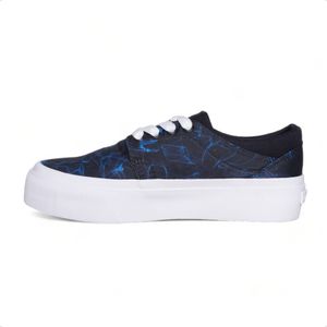 Zapatillas Dc Shoes New Trase Plataform Bkds Mujer Urbano
